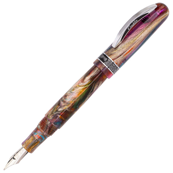 Conklin 1898 Fountain Pen - Primary Manipulation 5.0 Chrome (Limited Edition)