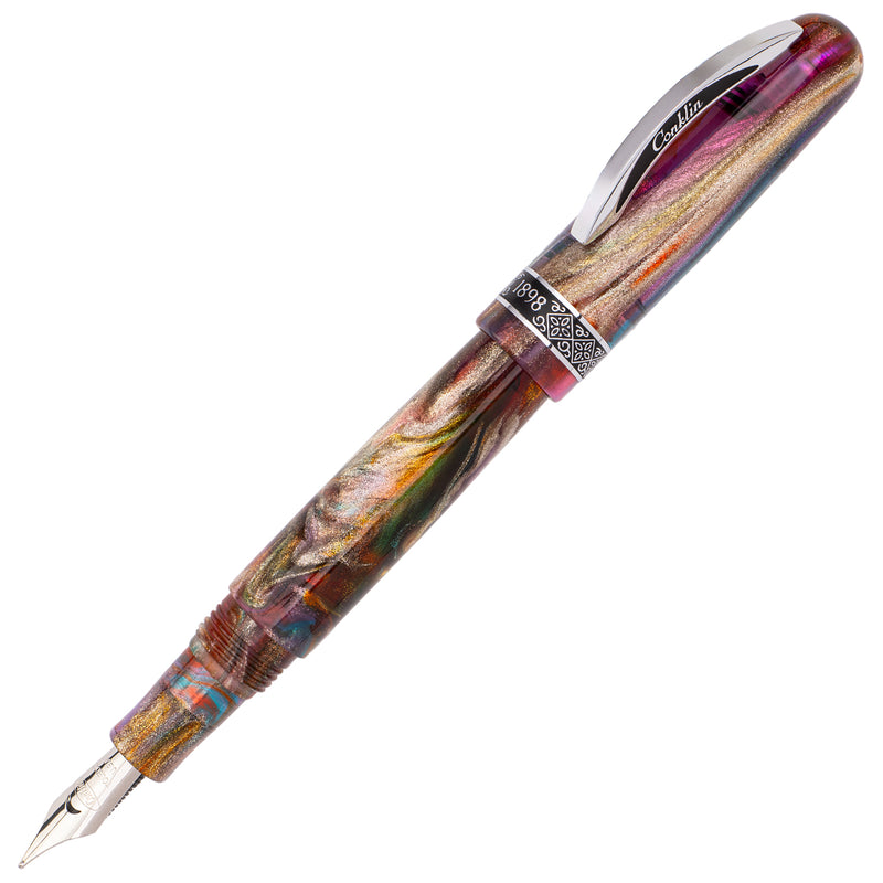 Conklin 1898 Fountain Pen - Primary Manipulation 5.0 Chrome (Limited Edition)