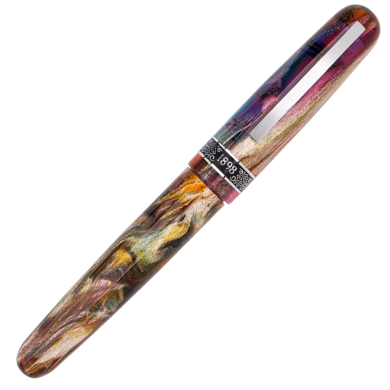 Conklin 1898 Fountain Pen - Primary Manipulation 5.0 Chrome (Limited Edition)