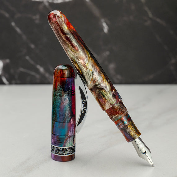 Conklin 1898 Fountain Pen - Primary Manipulation 5.0 Chrome (Limited Edition)