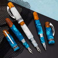 Conklin 1898 Gel Rollerball Pen - Spectra Fusion Blue (Limited Edition)