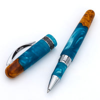 Conklin 1898 Gel Rollerball Pen - Spectra Fusion Blue (Limited Edition)