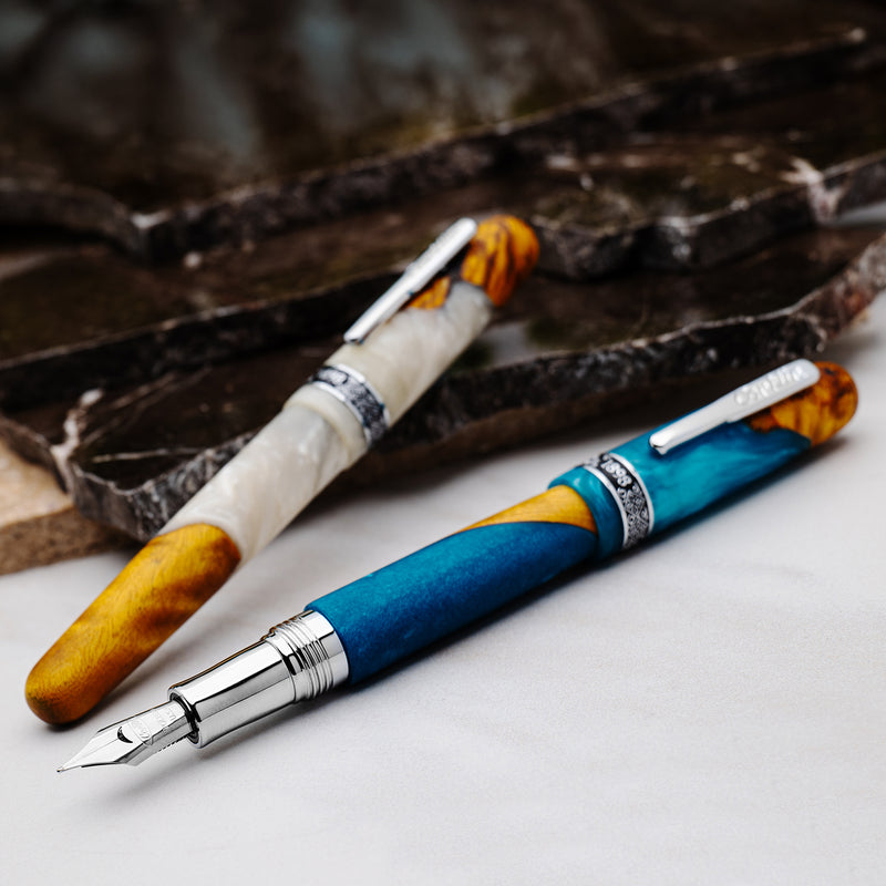 Conklin 1898 Fountain Pen - Spectra Fusion Blue (Limited Edition)