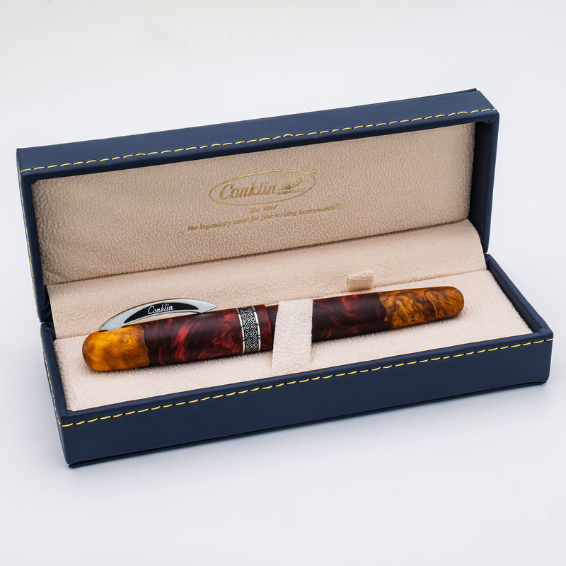 Conklin 1898 Gel Rollerball Pen - Spectra Fusion Burgundy (Limited Edition)