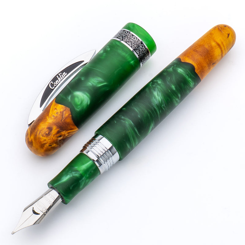 Conklin 1898 Fountain Pen - Spectra Fusion Green (Limited Edition)