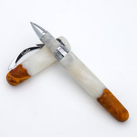 Conklin 1898 Gel Rollerball Pen - Spectra Fusion White (Limited Edition)