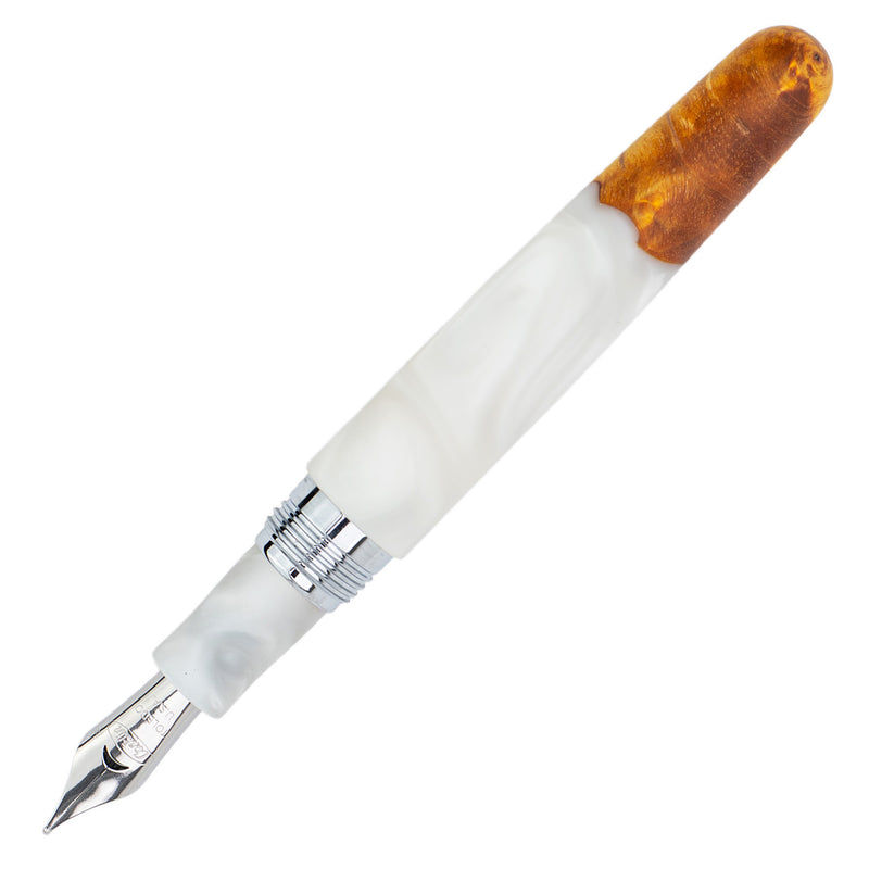 Conklin 1898 Fountain Pen - Spectra Fusion White (Limited Edition)