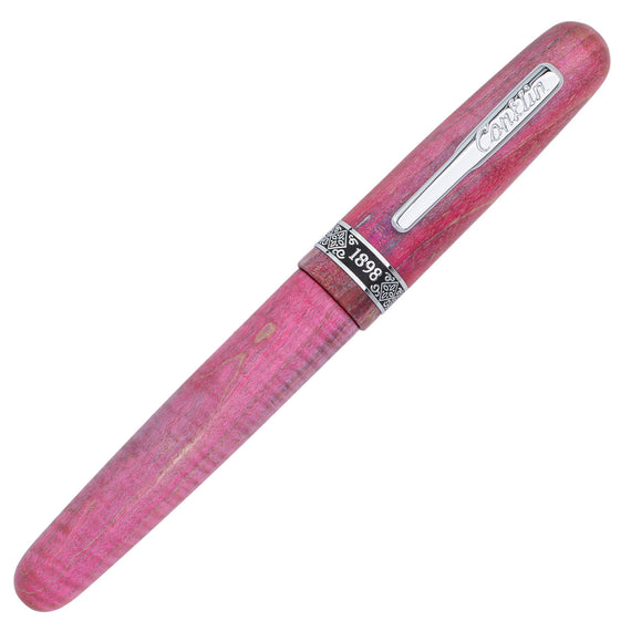 Conklin 1898 Gel Rollerball Pen - Stabilized Wood Matte Purple/Pink