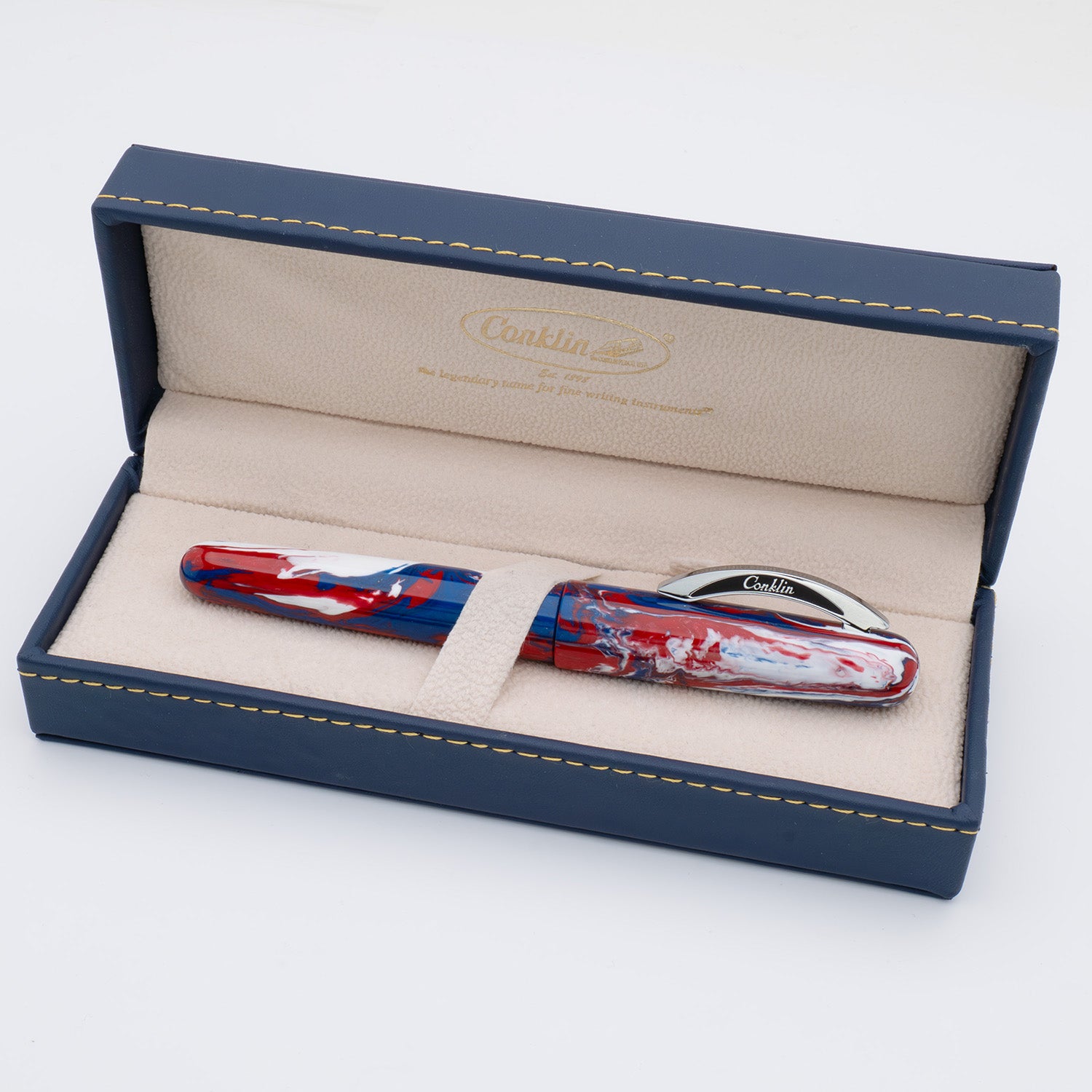 Conkline Conklin All American Fountain Pen - USA 250th Anniversary (Limited ...