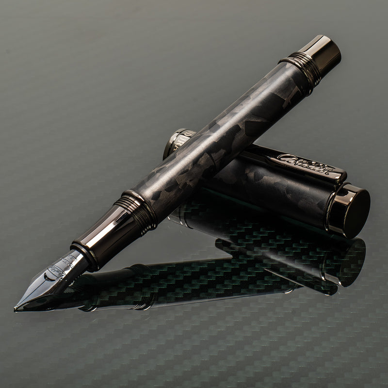 Conklin Endura Fountain Pen - Forged Carbon Fiber (Limited Edition)