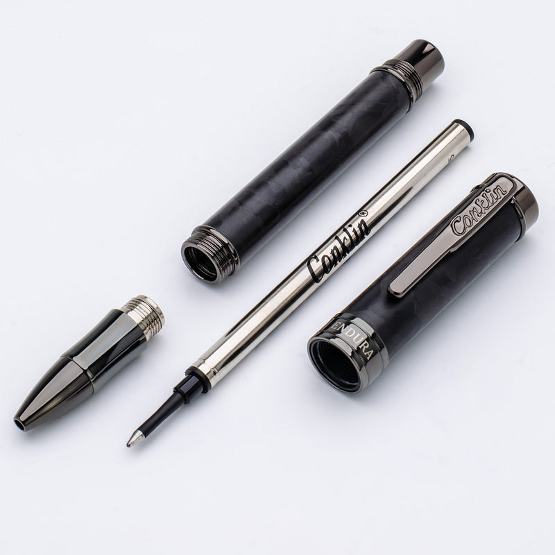 Conklin Endura Gel Rollerball Pen - Forged Carbon Fiber (Limited Edition)