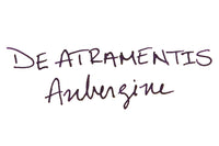 De Atramentis Aubergine - Ink Sample