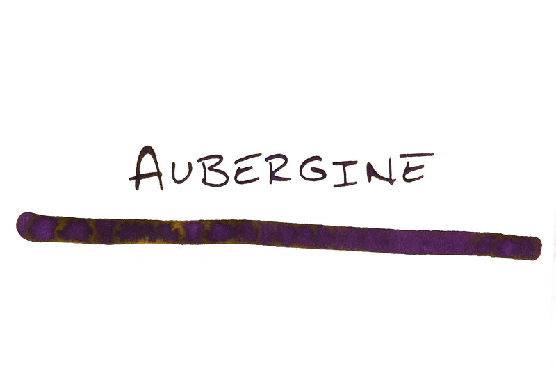 De Atramentis Aubergine - Ink Sample