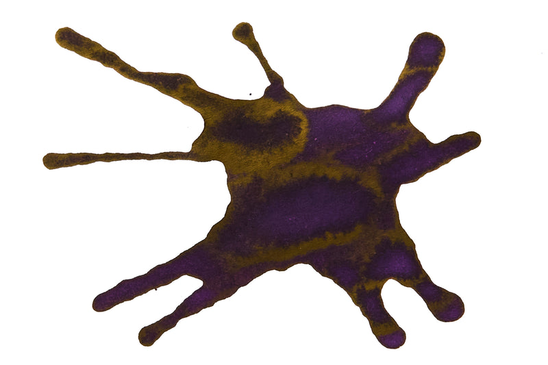 De Atramentis Aubergine - Ink Sample