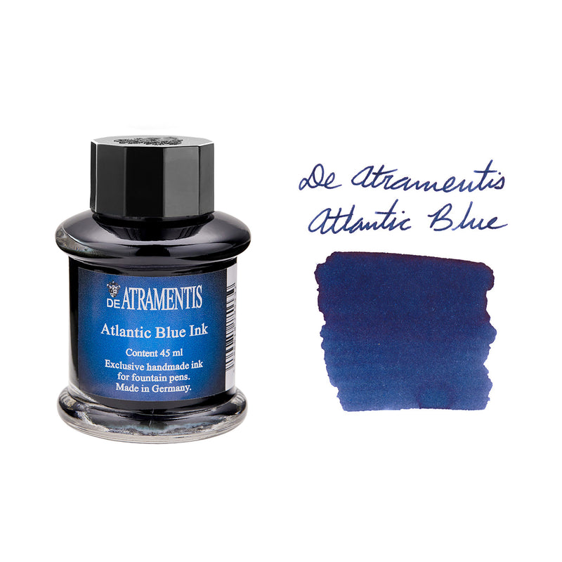 De Atramentis Atlantic Blue - 45ml Bottled Ink
