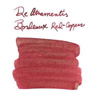 De Atramentis Pearlescent Bordeaux Red-Copper - Ink Sample