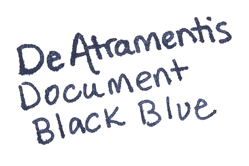 De Atramentis Document Ink Black Blue - 45ml Bottled Ink
