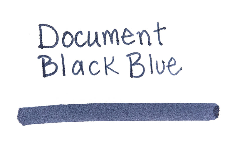 De Atramentis Document Ink Black Blue - 45ml Bottled Ink