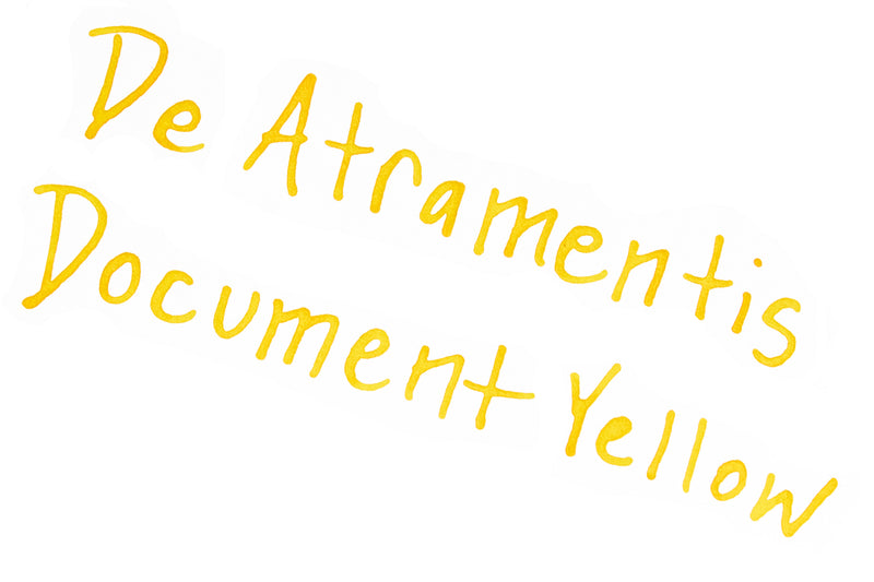 De Atramentis Document Ink Yellow - 45ml Bottled Ink