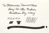 De Atramentis Document Ink Black - Ink Sample