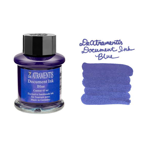 De Atramentis Document Ink Blue - 45ml Bottled Ink