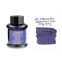 De Atramentis Document Ink Fog Grey - 45ml Bottled Ink