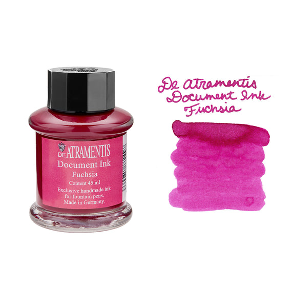 De Atramentis Document Ink Fuchsia - 45ml Bottled Ink