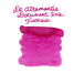 De Atramentis Document Ink Fuchsia - Ink Sample