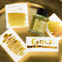 De Atramentis Document Ink Gold - Ink Sample
