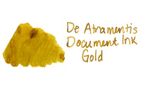 De Atramentis Document Ink Gold - Ink Sample