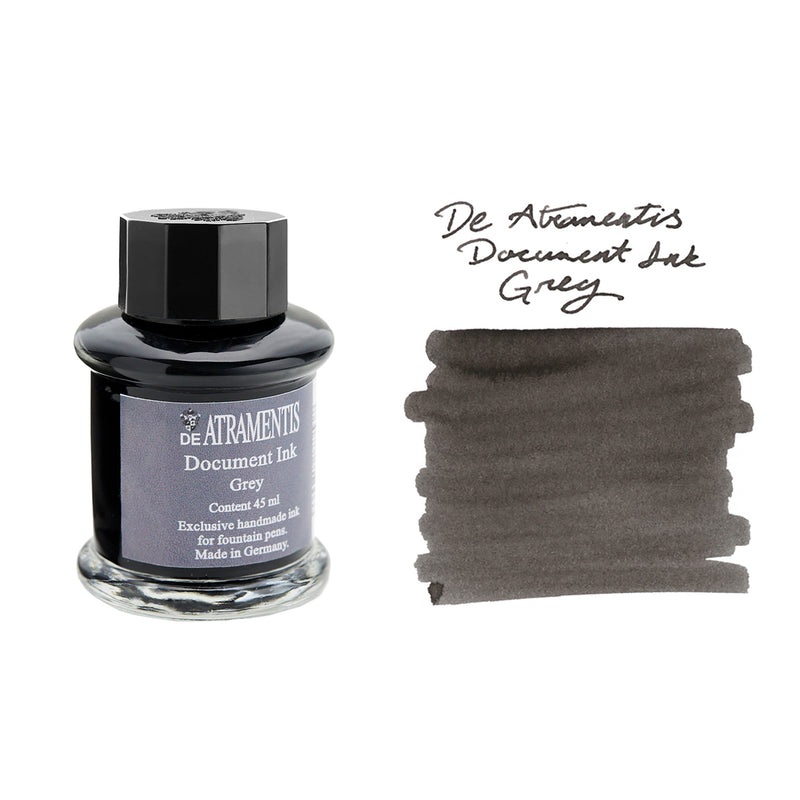 De Atramentis Document Ink Grey - 45ml Bottled Ink