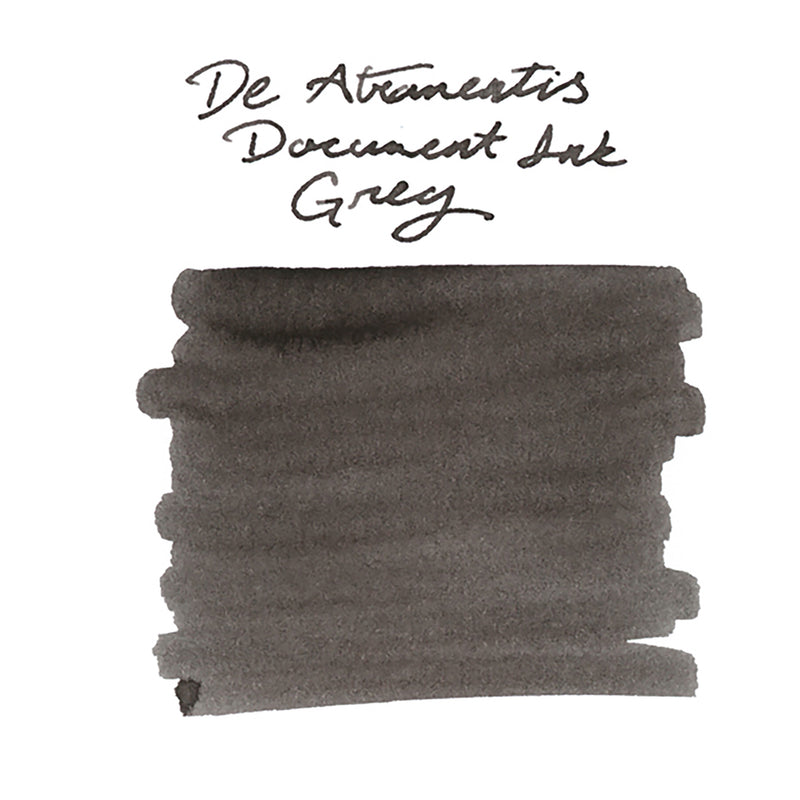 De Atramentis Document Ink Grey - Ink Sample