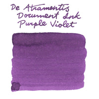 De Atramentis Document Ink Purple Violet - Ink Sample