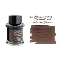 De Atramentis Document Ink Sepia Brown - 45ml Bottled Ink