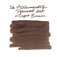 De Atramentis Document Ink Sepia Brown - Ink Sample