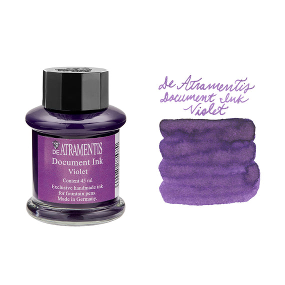 De Atramentis Document Ink Violet - 45ml Bottled Ink