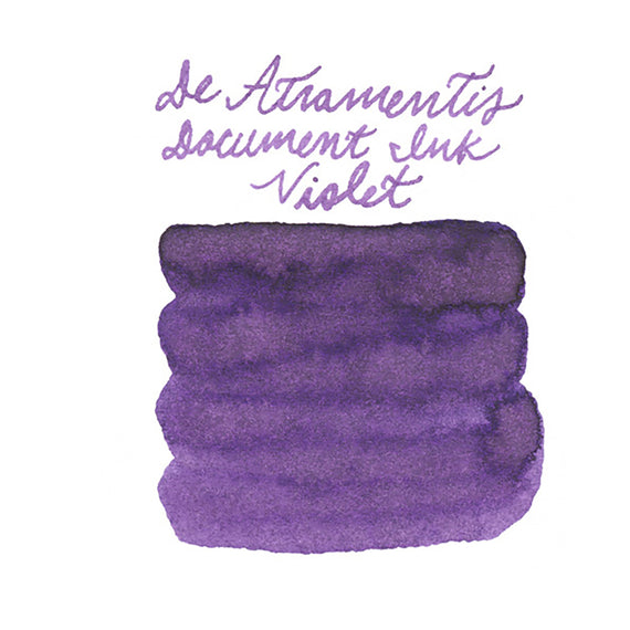De Atramentis Document Ink Violet - Ink Sample