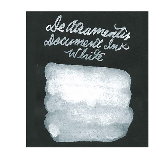 De Atramentis Document Ink White - Ink Sample