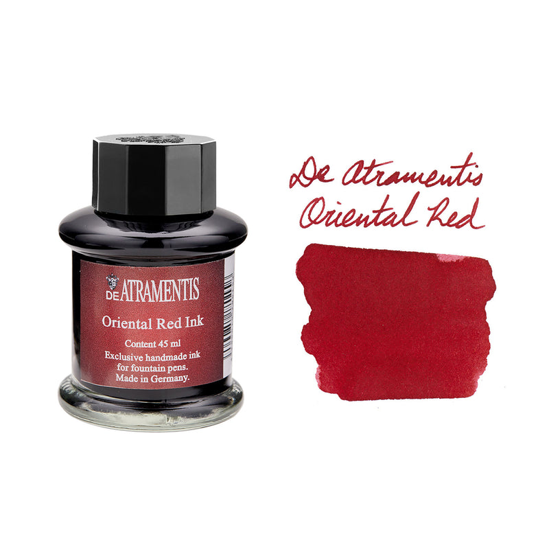 De Atramentis Oriental Red - 45ml Bottled Ink