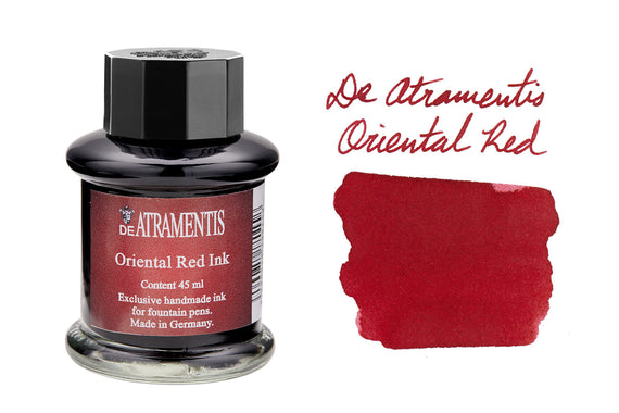 De Atramentis Oriental Red - 45ml Bottled Ink