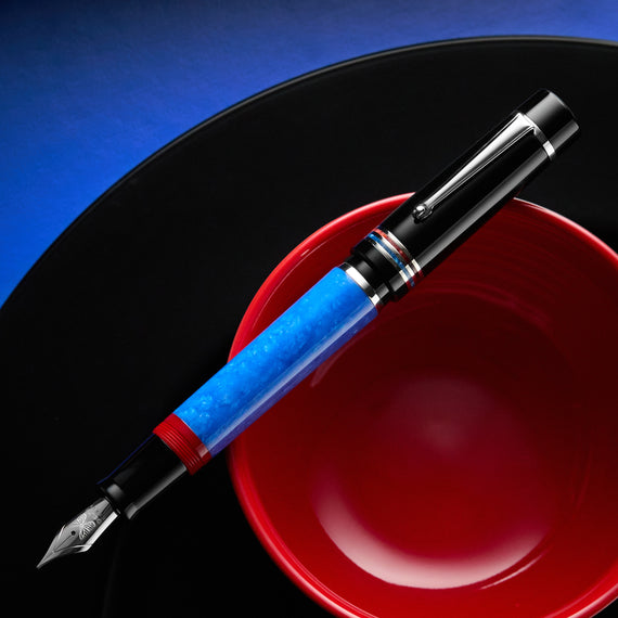 Delta Butterfly Fountain Pen - Blue Morpho (Special Edition)