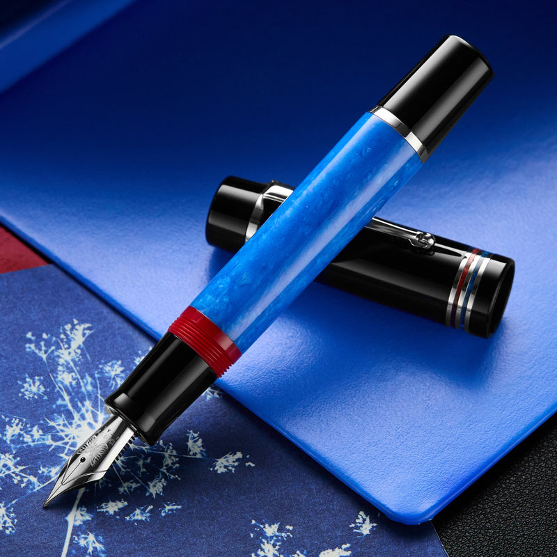 Delta Butterfly Fountain Pen - Blue Morpho (Special Edition)