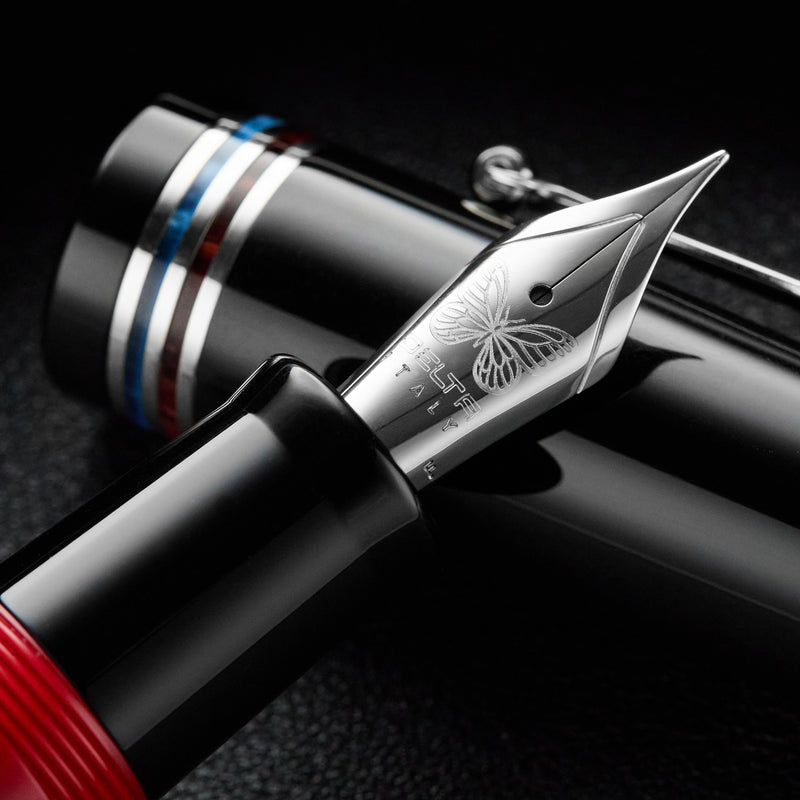 Delta Butterfly Fountain Pen - Blue Morpho (Special Edition)