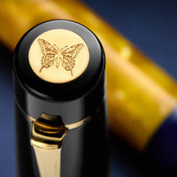 Delta Butterfly Fountain Pen - Yellow Swallowtail (Special Edition)