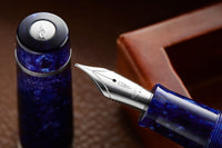 Delta DV Original Mid-Size Fountain Pen - Blue Demonstrator (Special Edition)