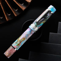 Delta DV Original Mid-Size Fountain Pen - Primary Manipulation 4.5 (Limited Edition)