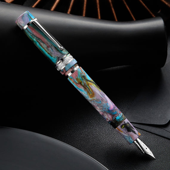 Delta DV Original Mid-Size Fountain Pen - Primary Manipulation 4.5 (Limited Edition)