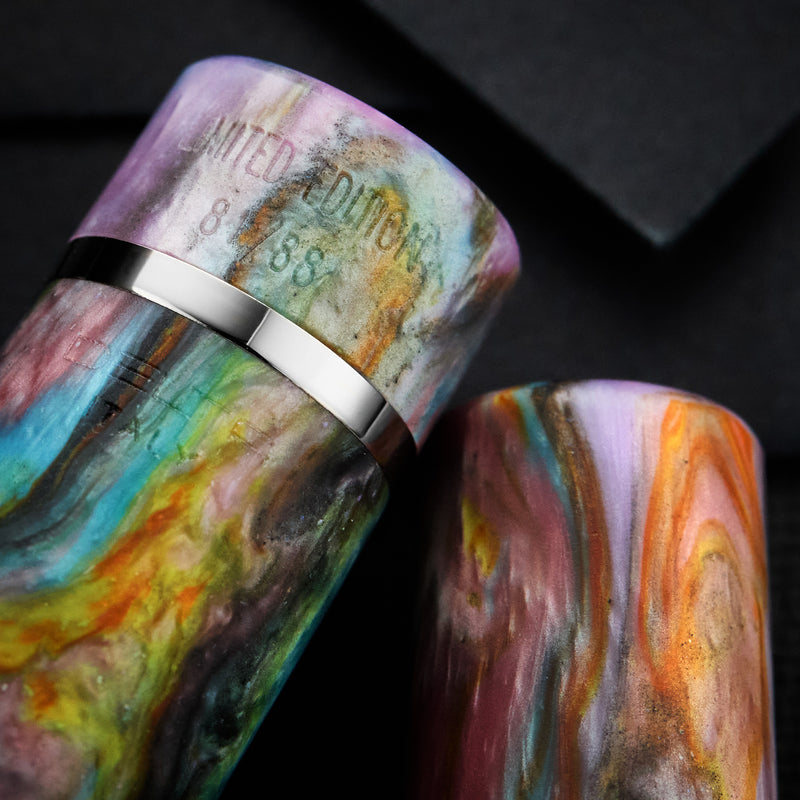 Delta DV Original Mid-Size Fountain Pen - Primary Manipulation 4.5 (Limited Edition)