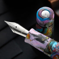 Delta DV Original Mid-Size Fountain Pen - Primary Manipulation 4.5 (Limited Edition)