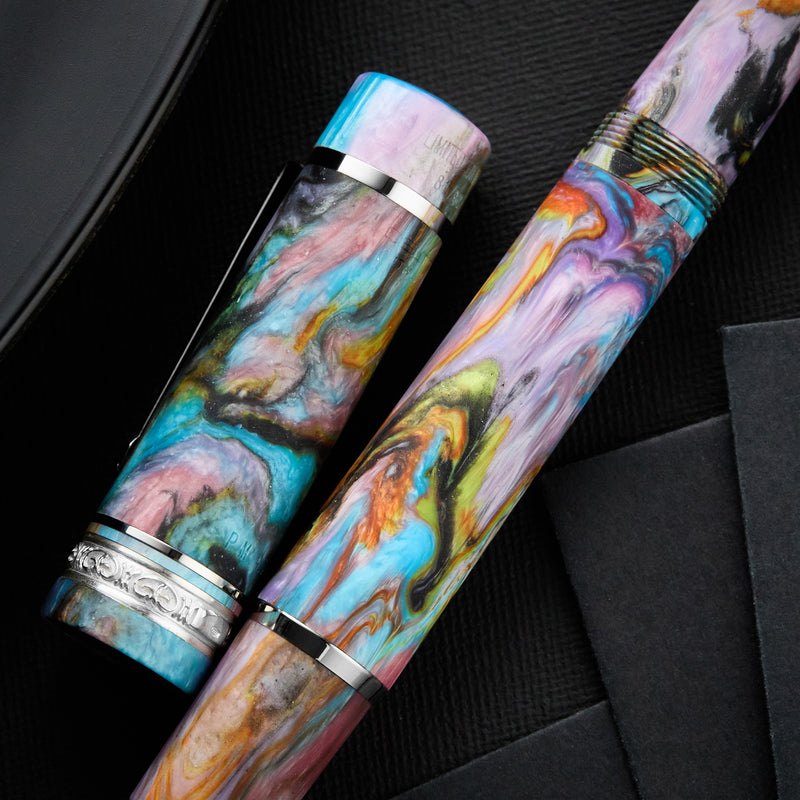 Delta DV Original Mid-Size Fountain Pen - Primary Manipulation 4.5 (Limited Edition)